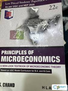 Principles of microeconomics