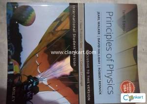 Principles of physics by halliday and robert resnick