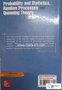 Probability and Statistics, Random Processes and Queueing