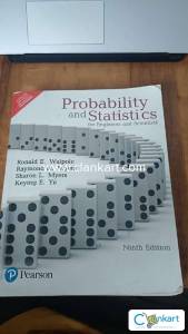 Probability and Statistics for Engineers and Scientics