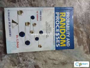 Probability and random processes by Dr. G. Balaji