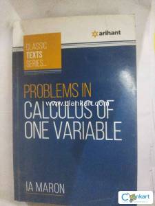 Problem in CALCULUS OF ONE VARIABLE