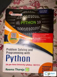 Problem solving and programming with python