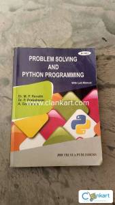 Problem solving and python programming