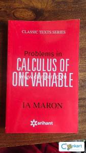 Problems In Calculus Of One Variable IA Maron