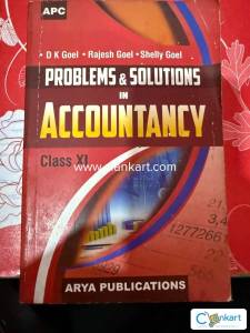 Problems and solutions in Accountancy; D K Goel