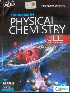 Problems in PHYSICAL CHEMISTRY - Narendra Avasthi , 2024 edition
