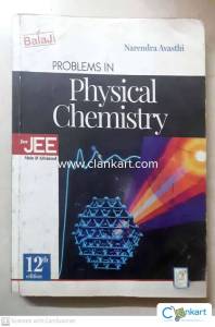 Problems in Physical Chemistry for JEE N.Avathi