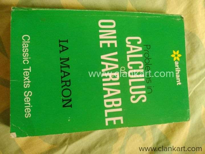Problems in calculus of one variable