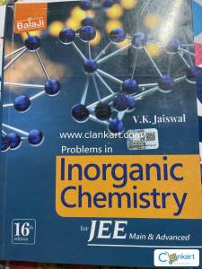 Problems in inorganic chemistry for jee mains and advanced