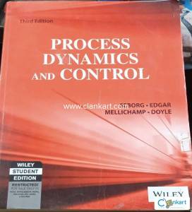 Process Dynamics and Control Book By Doyle, Seborg, Edgar