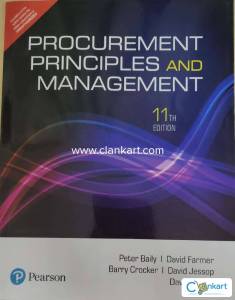 Procurement Principles and Management Pearson 11 edition