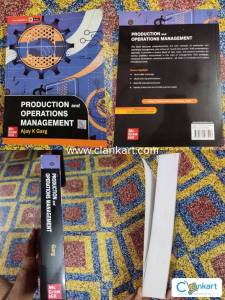 Production And Operations Management By Ajay K Garg