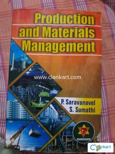 Production and material management for mba and bba