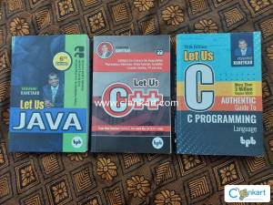 Let Us C (C,C++,Java programming books set for CS and IT)