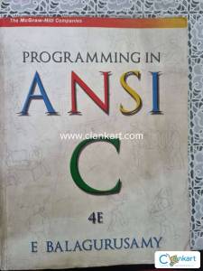 Programming in C (ANSI 4E)