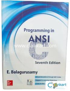Programming in Ansi C Book By E Balagurusamy