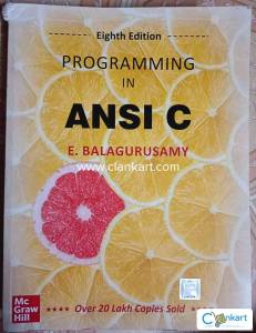 Programming in C for BCA students (8th Edition)