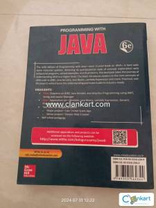 Programming with JAVA
