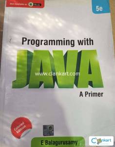 Programming with Java: A Primer 5th Edition, by  E Balagurusamy