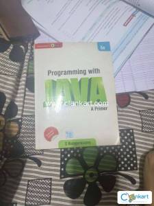 Programming with java A Primer