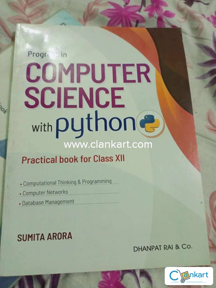 Buy 'Computer Science With Python Textbook And Practical Book For Class ...