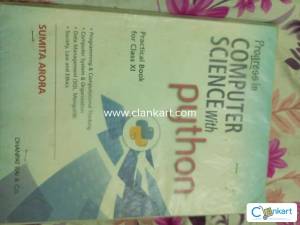Progress in Computer Science with Python practical book for class 11th