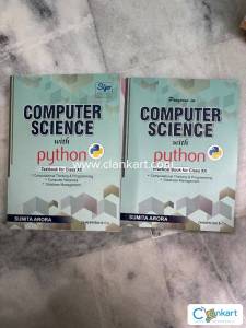 Progress in computer science with python class 12 Textbook and Practic