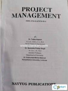 Project Management for B.Com. students