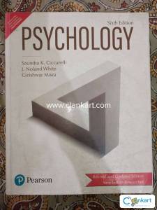 Psychology 6th Edition Textbook saundra ciccareli