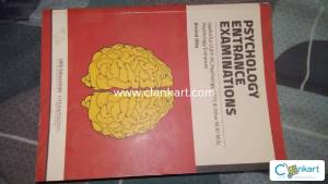 Psychology Entrance Preparation Book