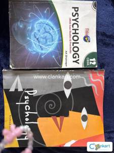 Psychology NCERT textbook for class 12th  psychology with case studies