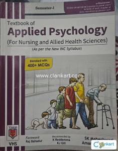 Psychology Textbook for BSc nursing 1st year