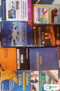 Public administration books for upsc optional preparation