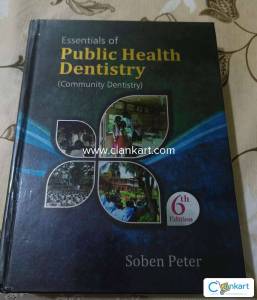 Public health dentistry (community dentistry) Soben Peter 6th edition