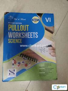 Pullout worksheet Science