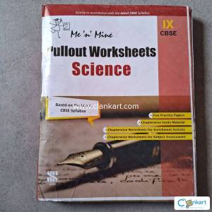 Pullout worksheets science for class 9th
