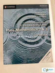 Pure Mathematics 2 & 3 Coursebook