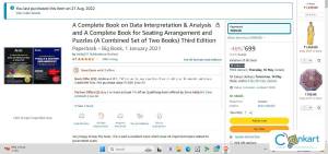 Puzzle and DI Adda247 (A Combined Set of Two Books) 3rd Edition 3000+Q