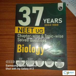 Pw Biology 37 years pyq book