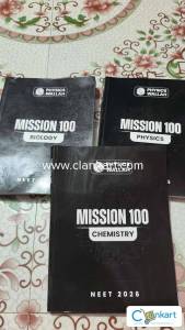 Pw Mission 100 physics chemistry biology
