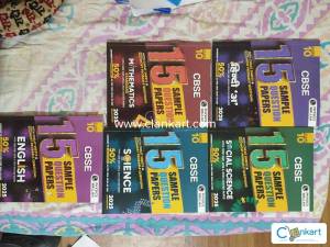 Pw class 10 all 5 subject booklet with 15 sample paper each