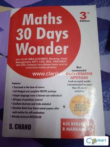 QUANTITATIVE APTITUDE BOOK for entrance exams