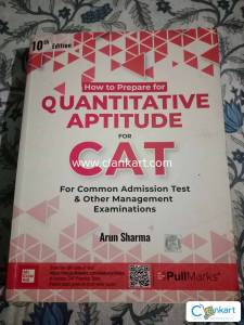 QUANTITATIVE APTITUDE FOR CAT IN EXCELLENT CONDITION