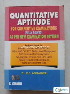 QUANTITATIVE APTITUDE  FOR COMPETITIVE EXAMINATION