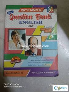 QUESTION BANK ENGLISH FOR CLAS 8
