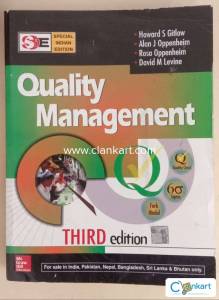 Quality Management - third Edition