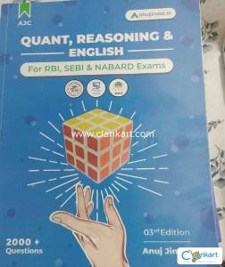 Quant,Reasoning&English For RBI,SEBI & NABARD Exams