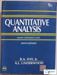 Quantitative Analysis, 6Th Ed.