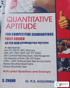 Quantitative Aptitude Book by Dr. R.S. Aggarwal